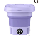 8L Portable Folding Washing Machine