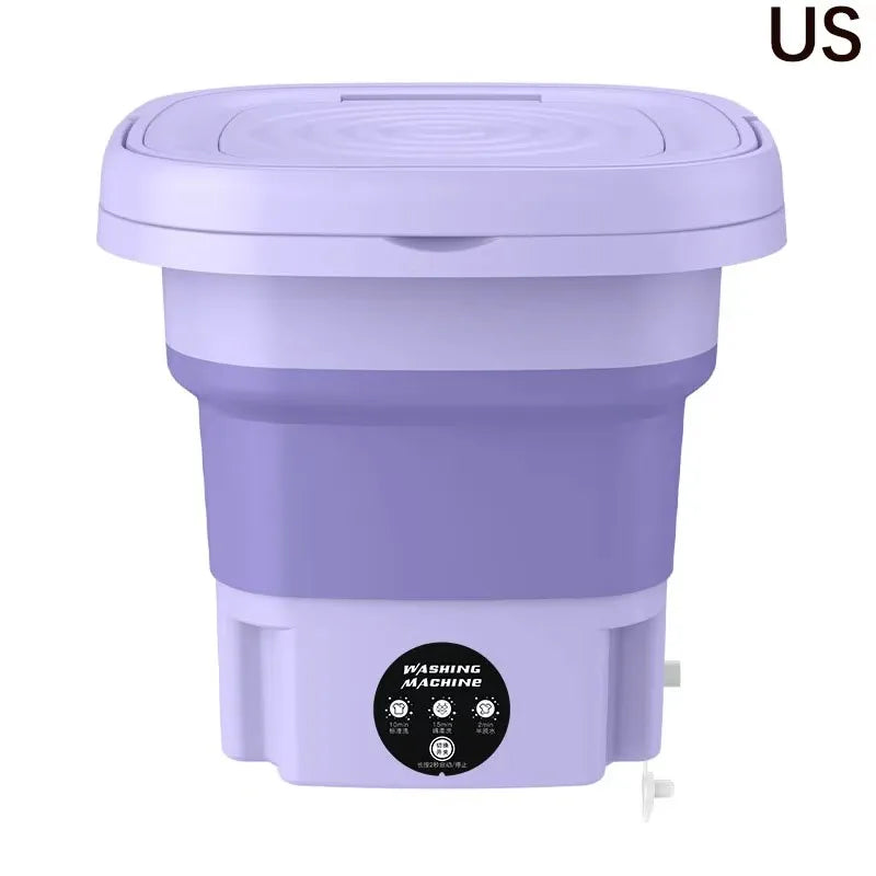 8L Portable Folding Washing Machine