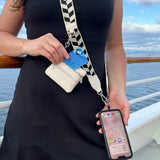 Essential for travel-Phone Strap with Zippered Pouch