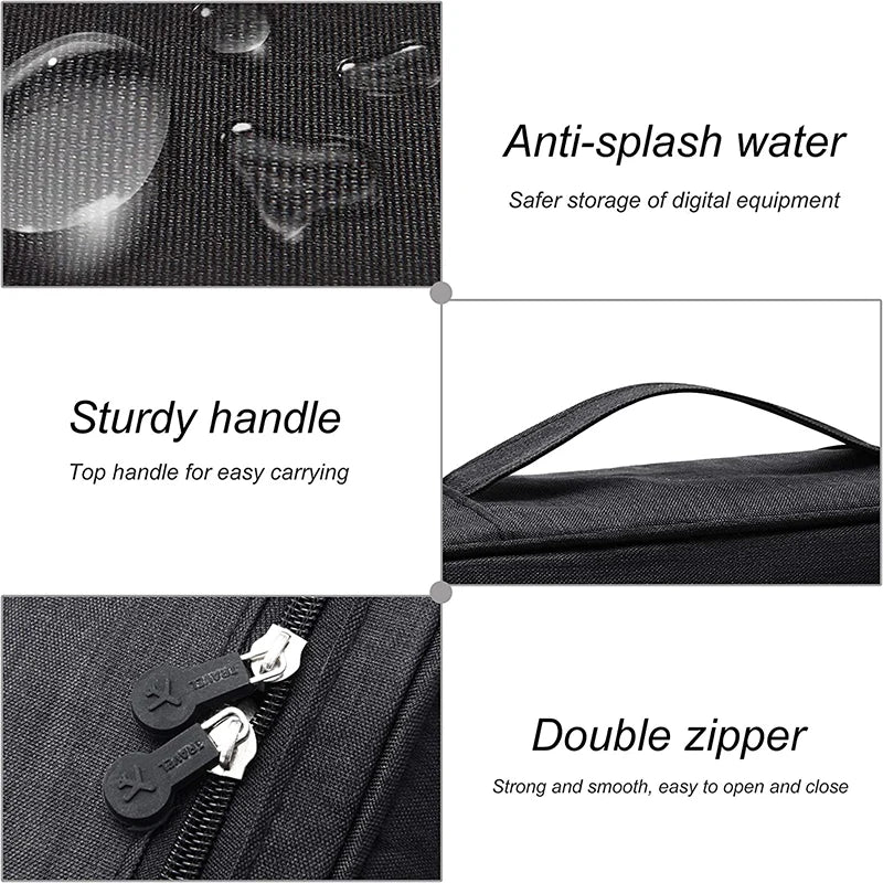 Portable Bag Waterproof Cable Organizer