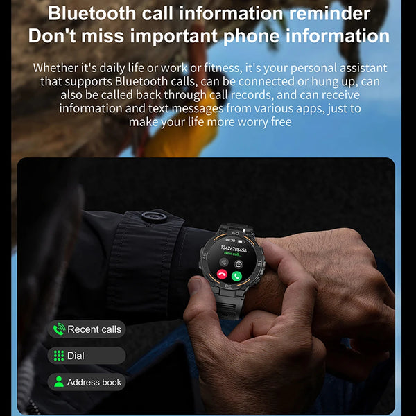 Smartwatch Military Men