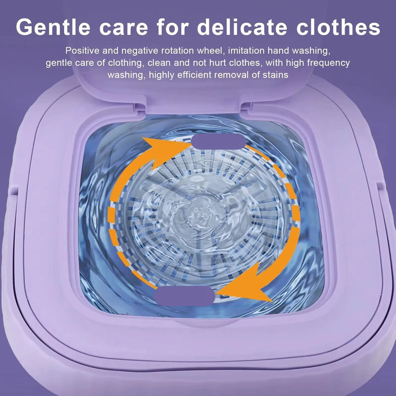 8L Portable Folding Washing Machine