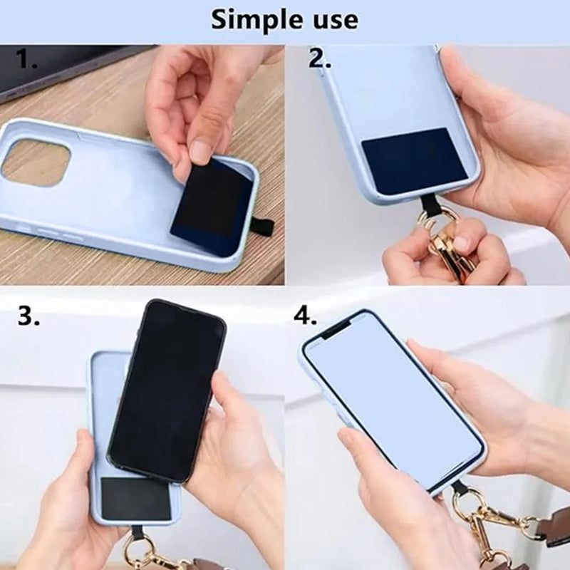 Essential for travel-Phone Strap with Zippered Pouch