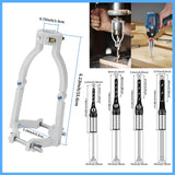 Woodworking Square Hole Drill Bits Adapter Bracket