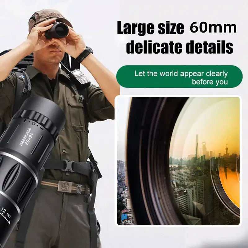 Portable Long Focal Telescope