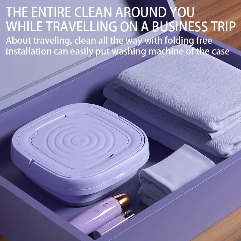 8L Portable Folding Washing Machine