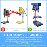 Woodworking Square Hole Drill Bits Adapter Bracket