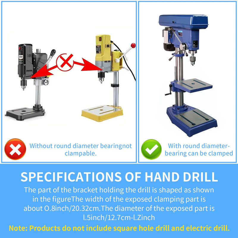 Woodworking Square Hole Drill Bits Adapter Bracket
